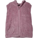 Sweet's Collection Yelek Welsoft Peluş Kapüşonlu - Açık Pudra
