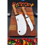 SWENCRAFT 2 'Li Set Ahşap Et Ekmek Yüzme Börek Soğan Pide Şef Bıçağı Mutfak Pide Soğan Pizza Kesici Satır