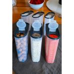 Swencraft 6 Litre 6 Adet Erzak Bakliyat Saklama Kabı Kiler Box 6 'lı Set Lüks Şık Kutu Antrasit Gri