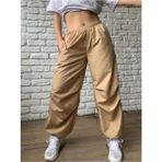 Swet Shop Jeans Kadın Bej Tactical Pantolon