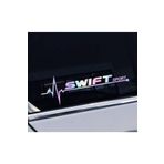 Swift Yan Cam Sticker Oto Kapı 20 Cm X 7 Cm Hologram c90