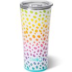 Swig Life 22 oz Bardak, Kapaklı Yalıtımlı Kahve Bardağı, Bardak Tutucu Dostu, Bulaşık Makinesinde Yıkanabilir, Paslanmaz Çelik, Sıcak ve Soğuk İçecekler İçin Yalıtımlı Büyük Seyahat Kupaları (Vahşi