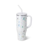Swig Life 30 oz Mega Kupa, 30oz Saplı ve Pipetli Bardak, Bardak Tutucu Dostu, Bulaşık Makinesinde Yıkanabilir, Ekstra Büyük Yalıtımlı Bardak, Paslanmaz Çelik Su Şişesi (Gelin Olmak)