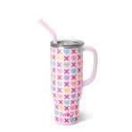 Swig Life 30oz Mega Kupa, 30oz Saplı ve Pipetli Bardak, Bardak Tutucu Dostu, Bulaşık Makinesinde Yıkanabilir, Ekstra Büyük Yalıtımlı Bardak, Paslanmaz Çelik Su Şişesi (Benim İçin)