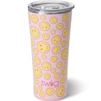 Swig Life 623 ml Bardak, Kapaklı Yalıtımlı Kahve Bardağı, Bardak Tutucu Dostu, Bulaşık Makinesinde Yıkanabilir, Paslanmaz Çelik, Sıcak ve Soğuk İçecekler için Yalıtımlı Büyük Seyahat Kupaları (Oh