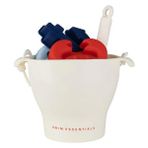 Swim Essentials Pure Tones Ocean Silikon Oyuncak Seti - Kova, Kürek ve 3 Adet Kalıp - Çok Renkli