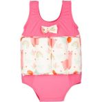 Swim Foam Pink Lamas Yüzmeye Yardımcı Batmaz Kız Çocuk Mayosu - Pembe - 3 - 4 Yaş