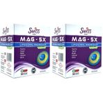 Swiss Bork® MAG - 5X Magnezyum 450 mg 30 Vegan Kapsül (2 paketi)