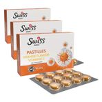 Swiss Bork Portakal ve C vitamini Aromalı Pastil (3 paketi)