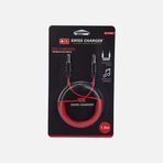Swiss Charger 1.5 mt Sprial Ses Kablosu
