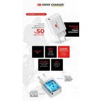 Swiss Charger 40258 SCH- 25 W Type-C Hızlı Şarj Adaptörü