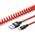 Swiss Charger SCC-10010 1.5 mt Spiral Micro Usb Şarj Ve Data Kablosu