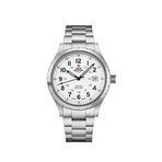 Swiss Military By Chrono Sm34108.02 Çelik Erkek Kol Saati - Gümüş