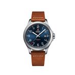 Swiss Military By Chrono Sma34077.03 Gümüş Deri Erkek Kol Saati
