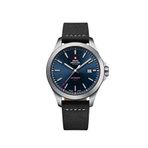 Swiss Military By Chrono Sma34077.08 Gümüş Deri Erkek Kol Saati
