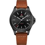 Swiss Military By Chrono SMA34077.11 Kol Saati - Kahverengi - Gümüş