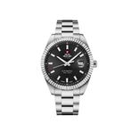 Swiss Military By Chrono Sma34110.01 Çelik Erkek Kol Saati - Gümüş