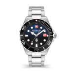 Swiss Military by Chrono SMWGH2200302 Kol Saati, Gri-Siyah, Standart