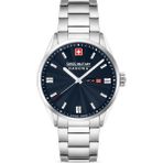 Swiss Military Hanowa Erkek Kol Saati SMWGH0001602 - Lacivert - Gümüş