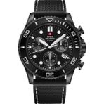 Swiss Military Hanowa Swiss Military By Chrono SM34101.07 Kol Saati - Siyah