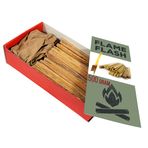 SWISSINNO Flame Flash doğal tutuşturucu, soba, mangal, şömine, kamp ateşi için doğal + çevre dostu tutuşturma yardımcısı, 500 g