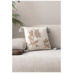 SWITA Comfort Serisi Punch İşlemeli Keten Kırlent Kılıfı 43x43 cm