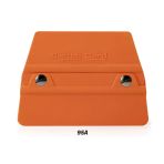 Switch Card Oval Kare Ragle Ppf/Tph Cam Filmi Çekme Uygulama Aparatı Teflonlu 95A Sertlik 10X9cm Turuncu