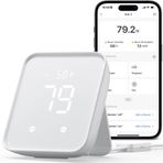 SwitchBot Hub2.0, WiFi Termometre Higrometre Olarak Çalışır, IR Uzaktan Kumanda, Akıllı Uzaktan Kumanda ve Işık Sensörü, SwitchBot Wi-Fi Bağlantısı (Destek 2.4GHz), Alexa ve Google Asistan ile Uyumlu
