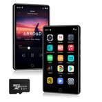 SWOFY Bluetooth ve WiFi ile MP3 Çalar, M503pro 80GB Android 9 OS, 4 inç Dokunmatik Ekran Spotify Müzik ve Video Oynatıcı, Dahili Hoparlör, FM Radyo, Çocuklar için MP4 Çalar