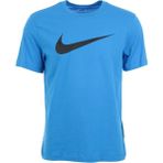 Swoosh Pamuklu Tee Erkek T-Shirt - XL - Mavi