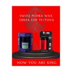 SWOQ PUDRA WAX NO:3 SAÇ ŞEKİLLENDİRİCİ 20GR & ERKEK PARFÜM EDP 100 ML TF/TOFA