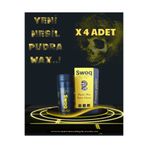 SWOQ SAÇ ŞEKİLLENDİRİCİ PUDRA WAX NO:2 20GR BERBER & KUAFÖRLER İÇİN PROFESYONEL TERCİH X4 ADET