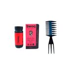 SWOQ Saç Şekillendirici Pudra Wax No:3 20gr & Çatal Şekil Tarağı