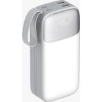 Sword 30000 Mah Kablolu Powerbank Sw-30Po3 Beyaz