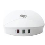 Sword 6 USB 40 W Beyaz Masa Üstü Adaptör