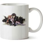 Sword Art Online - Kirito E Asuna Iki Tarafı Baskılı Kupa Bardak