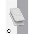 Sword Magsafe Powerbank 4200Mah 15W Hızlı Şarj İnce Ve Hafif İphone Ve Android Uyumlu Beyaz Sw-Mgsf4