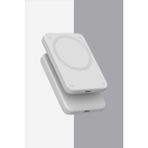 Sword Magsafe Powerbank 4200MAH 15W Hızlı Şarj Ince ve Hafif iPhone ve Android Uyumlu - Beyaz