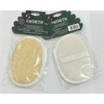 Sworth Kabak Lifi banyo kesesi kabak kese Oval 17x13 4 Adet
