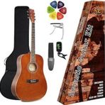 Sx SD104KBR Akustik Gitar (Kahverengi)