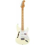 SX Sst/alder/h/vwh Hollow Body Elektro Gitar (Vintage White)