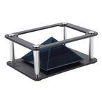 Sxhlseller Akıllı Telefon Hologramı, 360° Görüntülü 3D Hologram Piramit Ekran Projektörü, 3D Holografik Ekran Standları, Kurumsal Ürün Ekranı, Karikatür Etkileşimi vb. için (Silindirik)