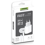 Sy-420 Usb-C To Usb-C 35W Fast Şarj Seti Başlık Ve Kablosu