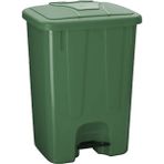 SY-4260 Yeşil Köşeli Pedallı Çöp Kovası 65 Litre 08719