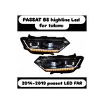 SY Passat B8 Led far sağ sol takım Comfort uyumlu
