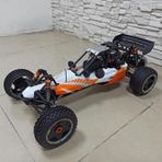 SY RACING 1/5 Baja 5B 30.5CC RTR Kurşunsuz Benzinli Uzaktan Kumandalı RC Arazi Model Araba 80+kmh 75CM Uzunluk Offroad
