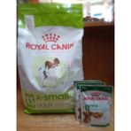 SY Royal Canin Xsmall Adult Yetişkin Köpek Maması 3 Kg+3 Adet Royal Canin S Mini Köpek Yaş Mama - 1 ADET