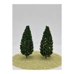 SYArts Maket Mini Çam Ağacı ( 2'li 9,5 cm ) Diorama, Maket, Proje ve 3 Boyutlu Ödevler
