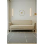 SYCAMORE HOME Koltuk Örtüsü 175x215 cm Kaymaz Şönil Kumaş Yıkanabilir Çekyat Kanepe Örtüsü - 170 x 210 cm - Krem