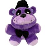 Syknnig Boutiques Fnaf- Peluş- Peluş Oyuncaklar-Tüm Karakterler (7")- Peluş Oyuncaklar: Spring Trap, Fox，bonnie，withered Foxy(Freddy Purple Guy) (Yurt Dışından) - Renkli